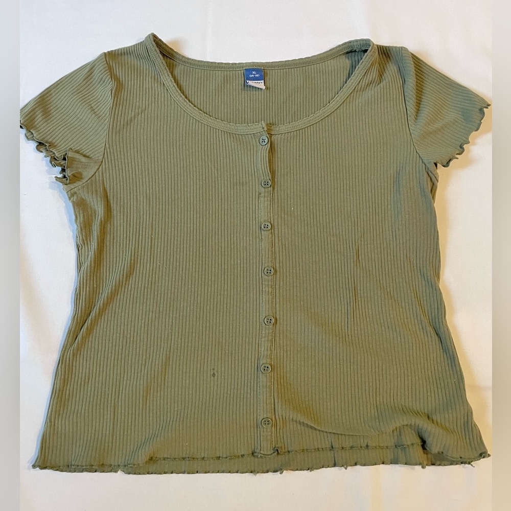 Girls Lettuce Edge Tee